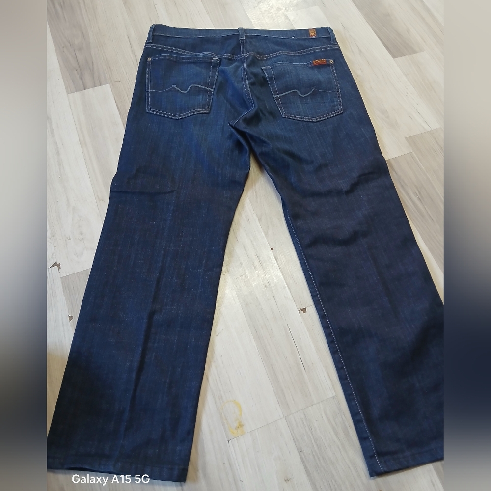 7 for all mankind classic blue jean for men size 34